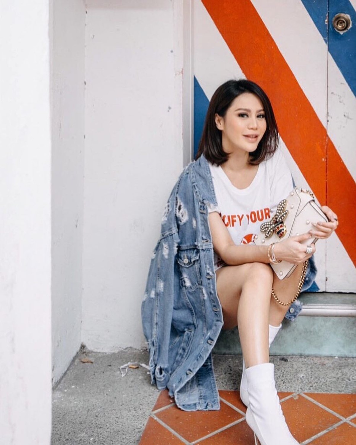 Vicky Zainal mengungkap alasannya bercerai dengan Mulyadi Setiawan setelah 10 tahun menikah&period; Yuk kita intip potret Vicky Zainal&excl;