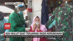 VIDEO: Adu Mulut Saat Terjaring Razia Kerumunan