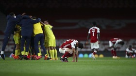 FOTO: Nestapa Arsenal di Hadapan Villarreal