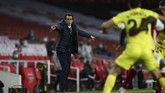 FOTO: Nestapa Arsenal di Hadapan Villarreal Arsenal gagal ke final Liga Europa setelah ditahan imbang Villarreal pada leg kedua semifinal di Stadion Emirates, Jumat (7/5) dini hari WIB.