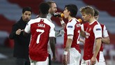 FOTO: Nestapa Arsenal di Hadapan Villarreal Arsenal gagal ke final Liga Europa setelah ditahan imbang Villarreal pada leg kedua semifinal di Stadion Emirates, Jumat (7/5) dini hari WIB.