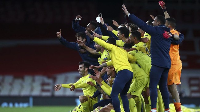FOTO: Nestapa Arsenal di Hadapan Villarreal