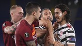 FOTO: Kemenangan 8-5 Bawa Man Utd ke Final Liga Europa Manchester United lolos ke final Liga Europa 2021 setelah mengalahkan AS Roma dengan agregat kemenangan 8-5.