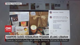 VIDEO: Hampers Gudeg Kebanjiran Pesanan Jelang Lebaran