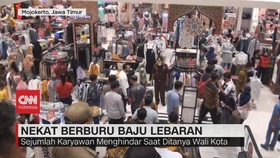 VIDEO: Nekat Berburu Baju Lebaran