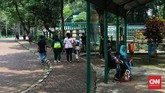 FOTO: Nostalgia Piknik di Ragunan Taman Margasatwa Ragunan bisa kembali dikunjungi. Namun, wisatawan harus melakukan pemesanan tiket secara online sebelum datang.