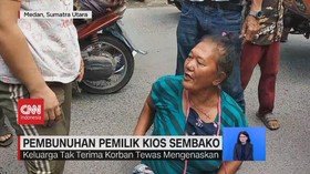 VIDEO: Pembunuhan Pemilik Kios Sembako