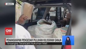 VIDEO: Penangkapan Pengedar Puluhan Kilogram Ganja