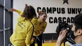 FOTO: Para Perempuan Tangguh Belajar Jadi Stuntwomen Sekolah tinggi pemeran pengganti Campus Univers Cascade (CUC), Prancis, banyak melahirkan stuntmen, terutama stuntwomen di industri film Prancis.