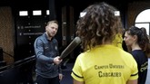 FOTO: Para Perempuan Tangguh Belajar Jadi Stuntwomen Sekolah tinggi pemeran pengganti Campus Univers Cascade (CUC), Prancis, banyak melahirkan stuntmen, terutama stuntwomen di industri film Prancis.