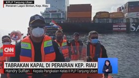 VIDEO: Tabrakan Kapal Di Perairan Kep. Riau