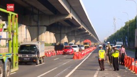 VIDEO: 500 Kendaraan Dipaksa Putar Balik di GT Cikarang Barat