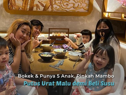 Bokek & Punya 5 Anak, Pinkan Mambo Putus Urat Malu demi Beli Susu