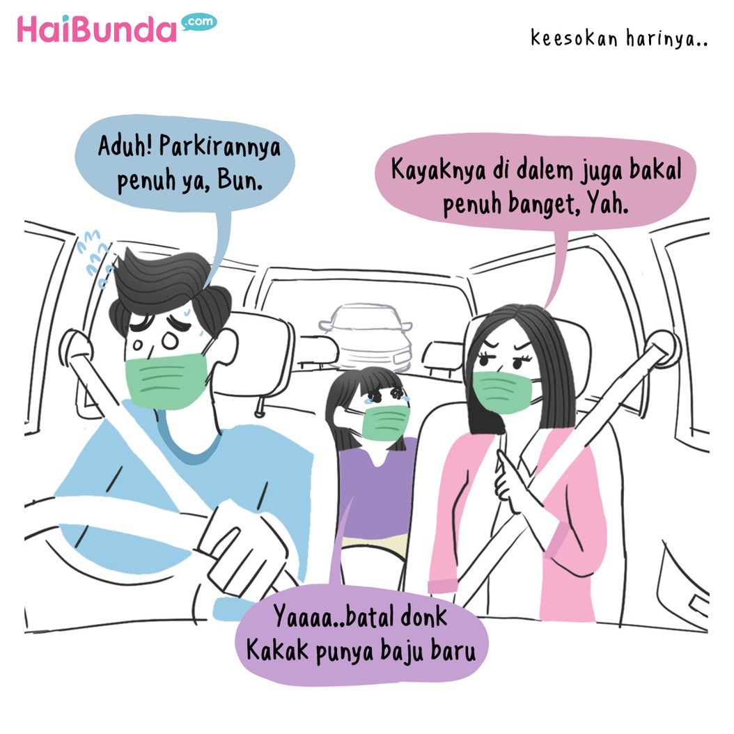 Komik baju lebaran