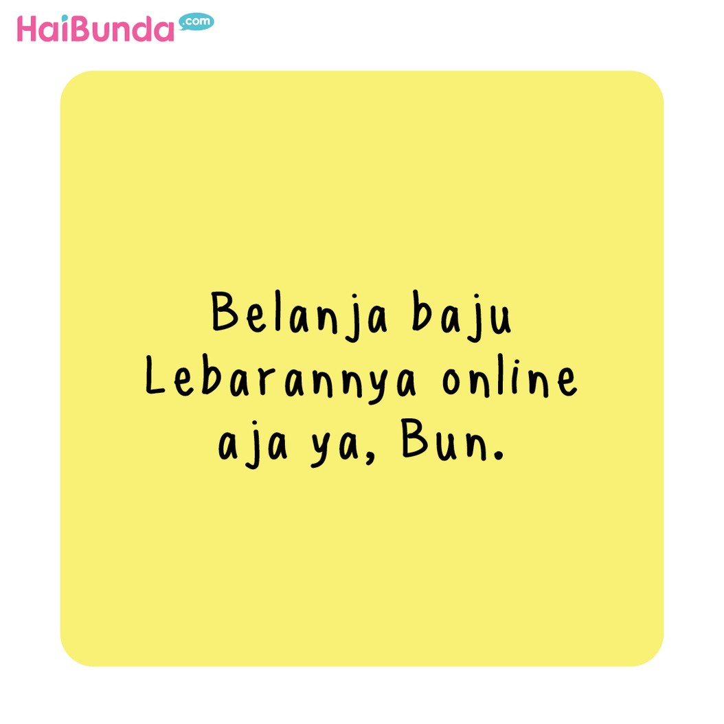 Komik baju lebaran