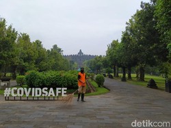 Cegah Penyebaran Covid-19, Candi Borobudur Ditutup Sementara