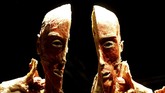FOTO: Body Worlds, Eksplorasi Interaktif Tubuh Manusia Ahli anatomi Jerman Gunther von Hagens memamerkan anatomi tubuh manusia yang terbuat dari plastik pada pameran