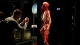 FOTO: Body Worlds, Eksplorasi Interaktif Tubuh Manusia Ahli anatomi Jerman Gunther von Hagens memamerkan anatomi tubuh manusia yang terbuat dari plastik pada pameran