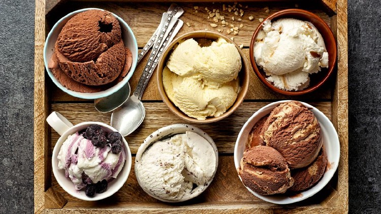 Ilustrasi es krim Ilustrasi es krim