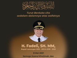 Mantan Bupati Lamongan Fadeli Wafat Usai 2 Pekan Dirawat di RSHU Surabaya