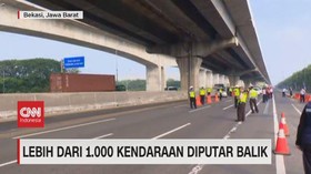 VIDEO: Berusaha Kelabui Petugas, Pemudik Tetap Diputar Balik