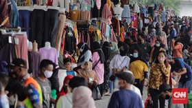PPKM Darurat, Pasar Tanah Abang-Pusat Grosir Cipulir Tutup