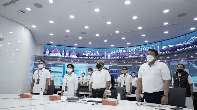 Bertekad memberi layanan terbaik, Telkom menyiagakan Posko TelkomGroup Siaga RAFI 2021 yang resmi beroperasi sejak Jumat (7/5).