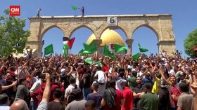 VIDEO: Momen Demo Warga Palestina Sebelum Serbuan Polisi