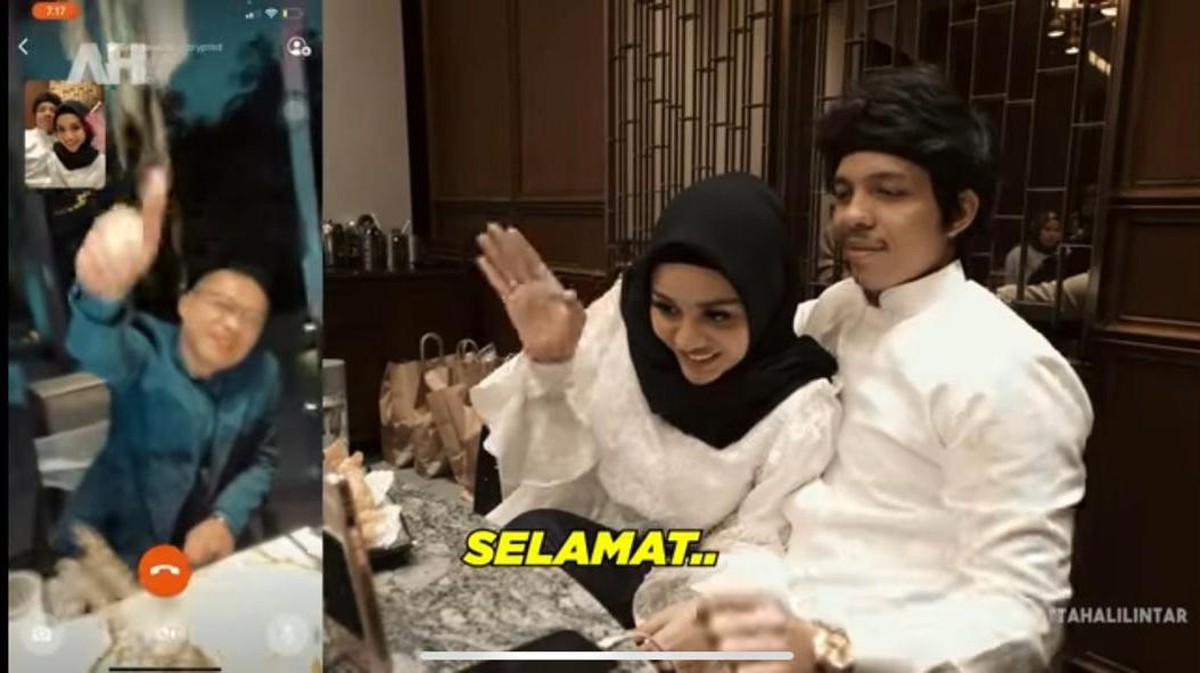 Reaksi keluarga saat Aurel Hermansyah mengumumkan kehamilan pertamanya