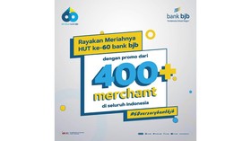 HUT ke-60, BJB Gelar Promo di Ratusan Merchant