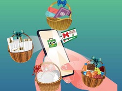 Belanja Parsel Lebaran Lewat Online di Tengah Pandemi