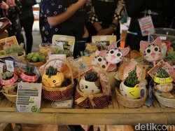 Hampers Pot Lukis Ramai Diserbu Pengunjung Pameran Gak Mudik Dibikin Asik