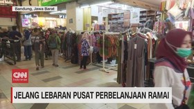 VIDEO: Jelang Lebaran, Pusat Perbelanjaan Ramai