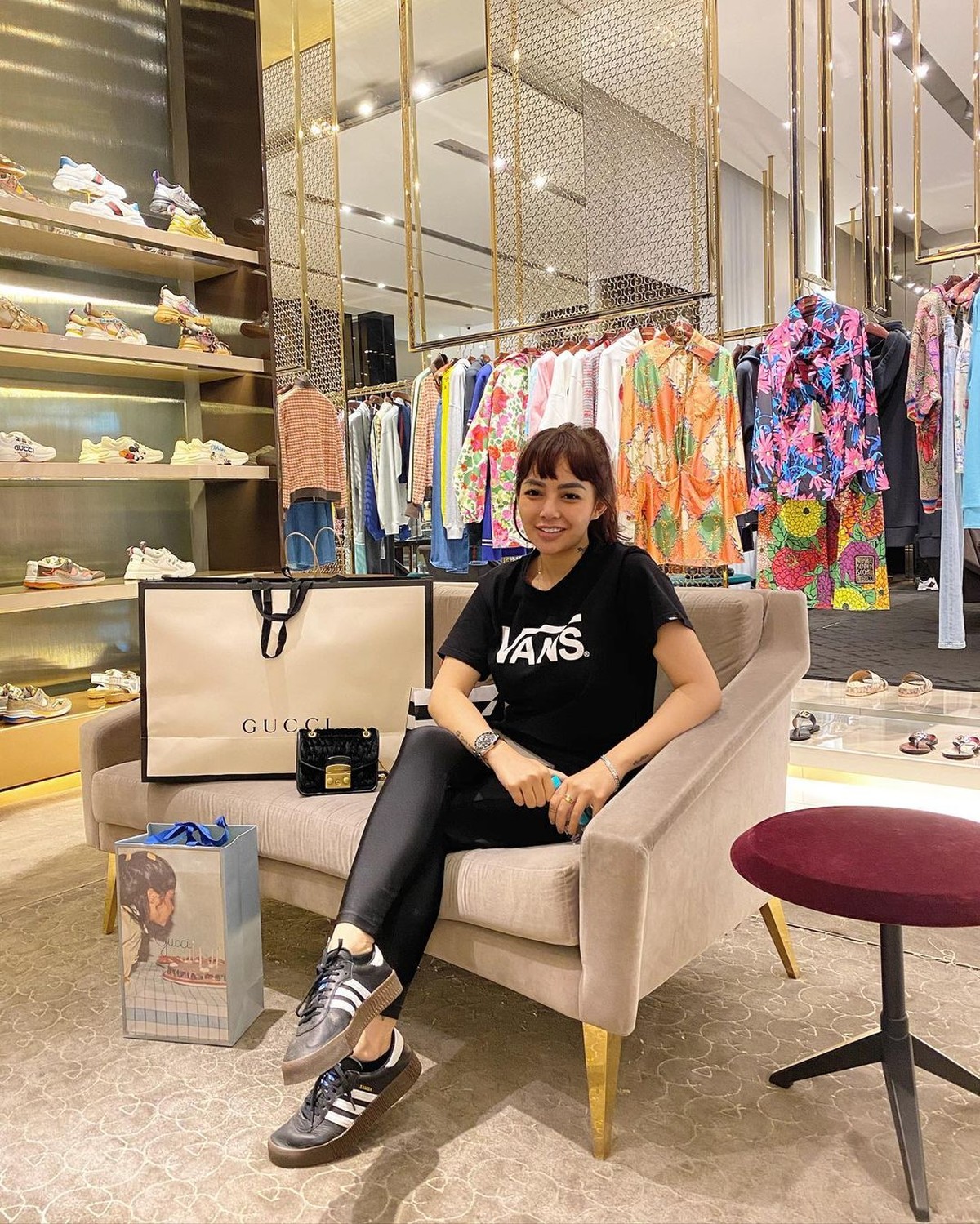 Alfath Fathier menikah lagi dengan seorang model cantik bernama Nadia Christina&period; Yuk kita intip potretnya Nadia yang dituding pelakor&excl;