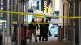 FOTO: Siaga usai Penembakan Times Square New York Sebanyak tiga orang terluka dalam penembakan di kawasan Times Square, Kota New York, Amerika Serikat.