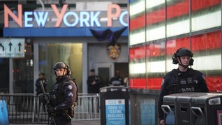 FOTO: Siaga usai Penembakan Times Square New York