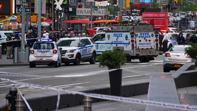 FOTO: Siaga usai Penembakan Times Square New York