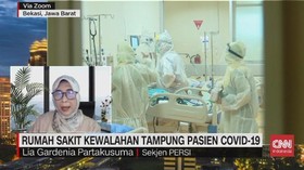 VIDEO: Rumah Sakit Kewalahan Tampung Pasien Covid-19