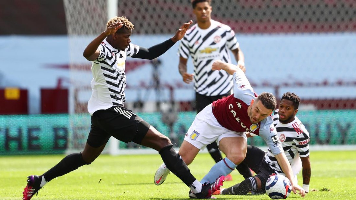 FOTO: Man Utd Bangkit dan Menang di Kandang Aston Villa