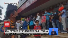 VIDEO: Abai Protokol Kesehatan Demi Pakaian Lebaran