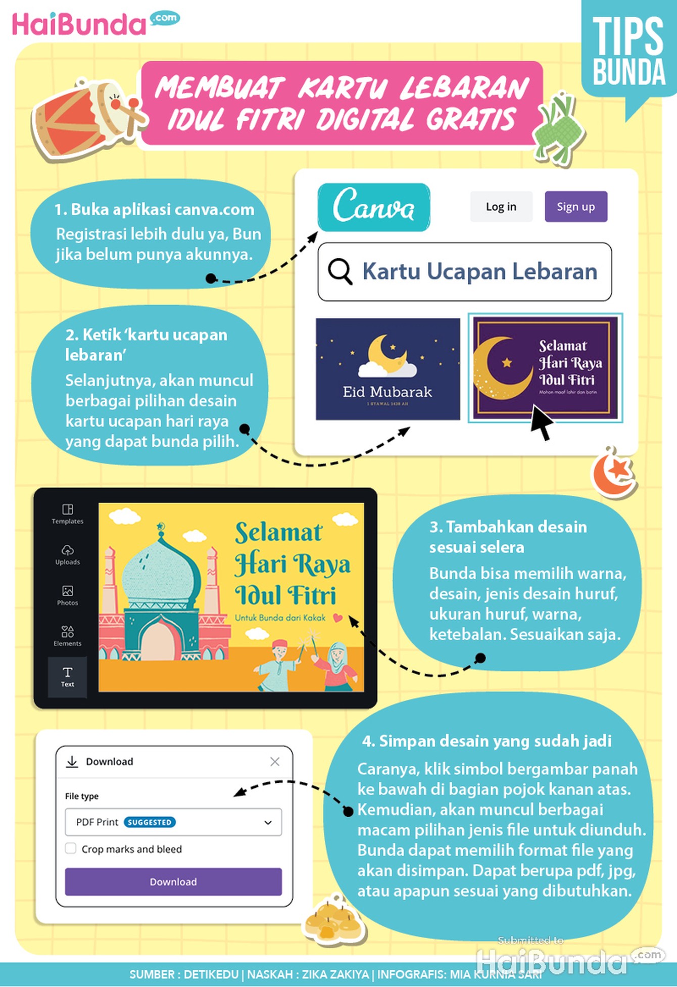 cara membuat kartu lebaran idul fitri digital gratis cara membuat kartu lebaran idul fitri digital gratis