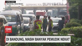 VIDEO: Di Bandung, Masih Banyak Pemudik Nekat