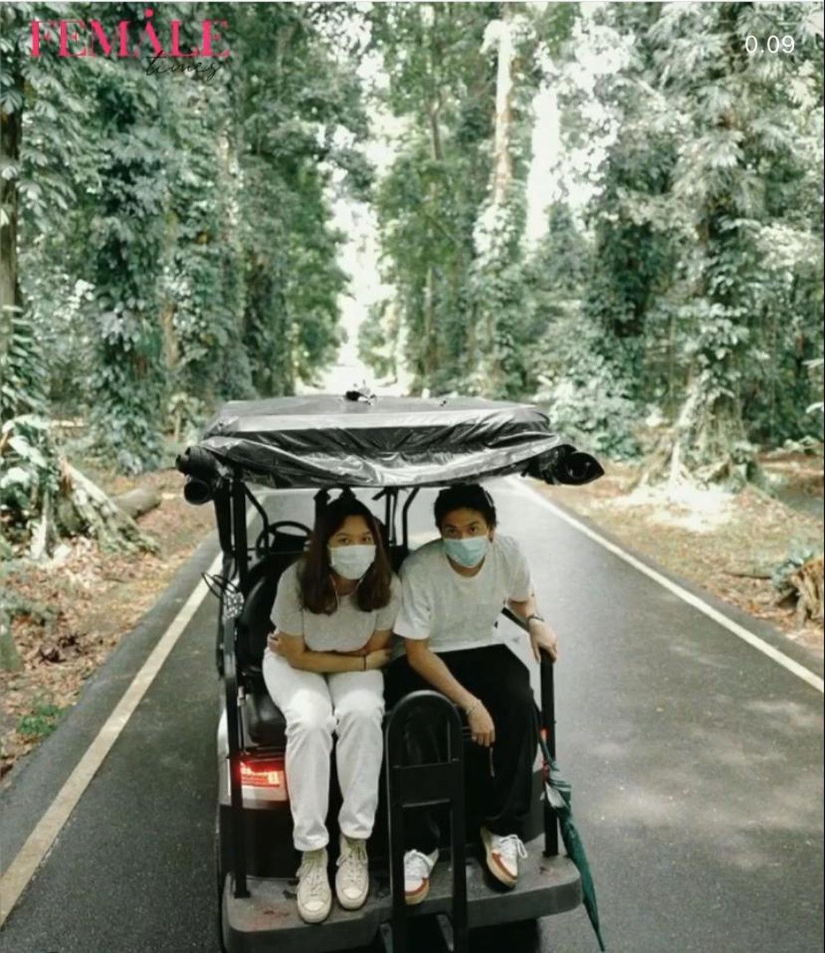 Iqbaal Ramadhan dan Zidny Lathifa