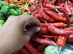 Hari Terakhir PPKM Level 4, Harga Cabai-Bawang Merah Masih Tinggi