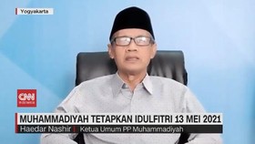 VIDEO: Muhammadiyah Tetapkan Idul Fitri 13 Mei 2021