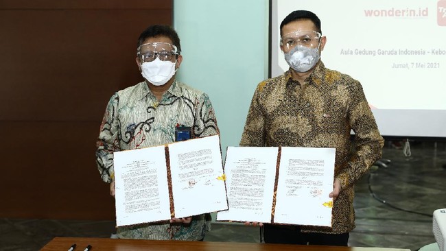 PT Telkom menjalin kerja sama dengan PT Sabre Travel Network Indonesia melakukan pemasaran bersama platform digital pariwisata yaitu Wonderin.id dan TravelAja.