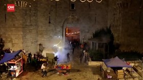 VIDEO: Bentrok Tentara Israel-Warga Palestina di Yerusalem