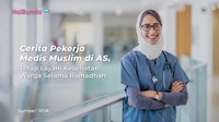 Cerita Pekerja Medis Muslim di AS, Tetap Layani Kesehatan Warga Selama Ramadhan