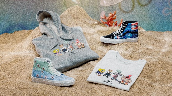 Intip Gemasnya Koleksi Kolaborasi Vans x SpongeBob x Sandy Liang