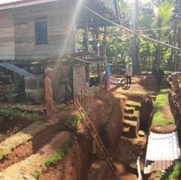 Aksi Kakek di Sulsel Bangun Rumah Bawah Tanah Sendirian, Sempat Dikira ODGJ